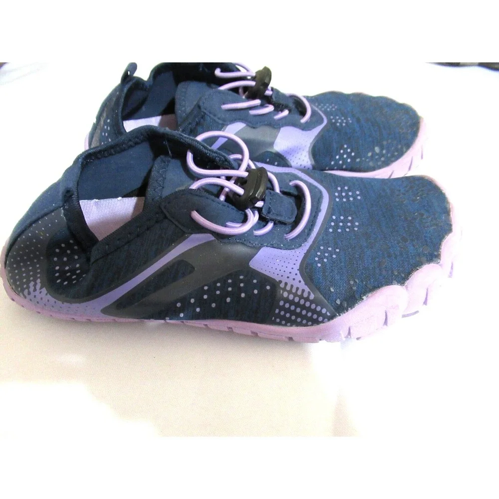 NORTIV8 Aqua-K1 Kids Size 2 Blue & Purple Neoprene Water Hiking Shoes